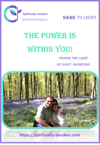 Front cover of eBook Finding the light – Author Gary Bashford